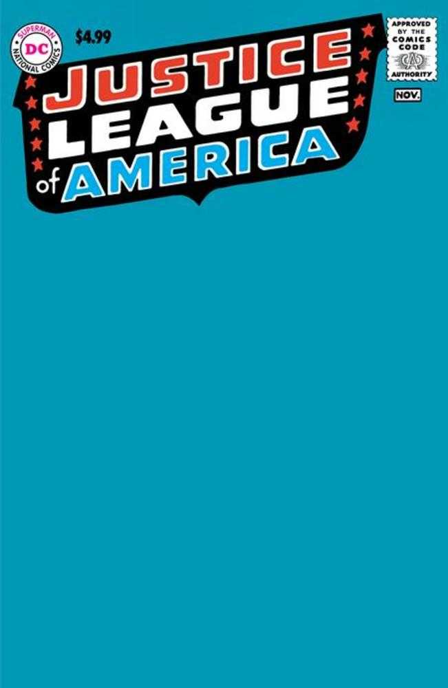 Justice League Of America #1 Facsimile Edition Cover C Blank Variant | L.A. Mood Comics and Games