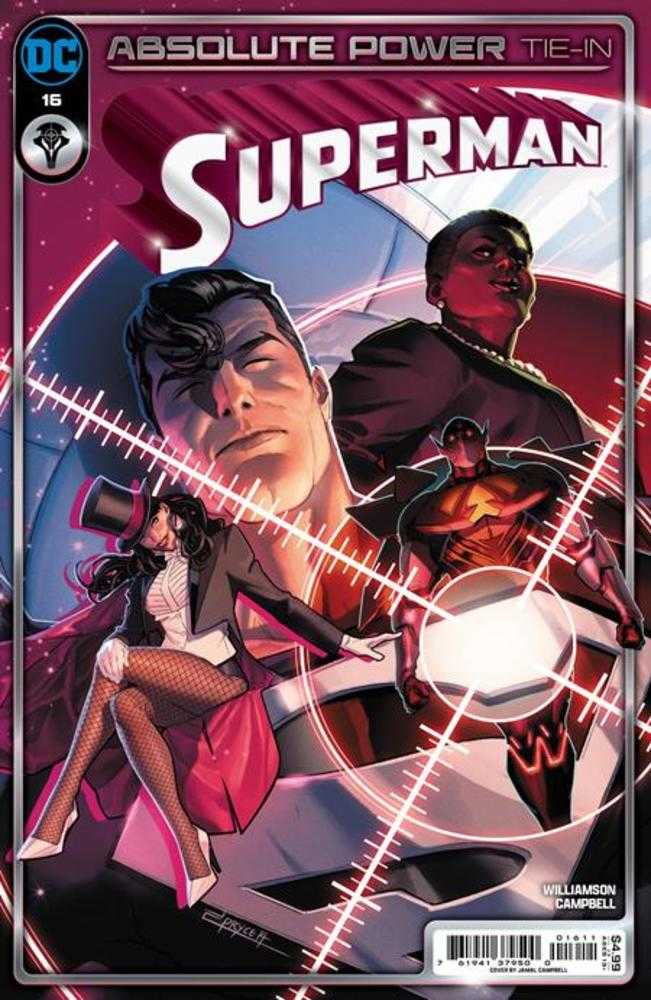 Superman #16 Cover A Jamal Campbell (Absolute Power) | L.A. Mood Comics and Games