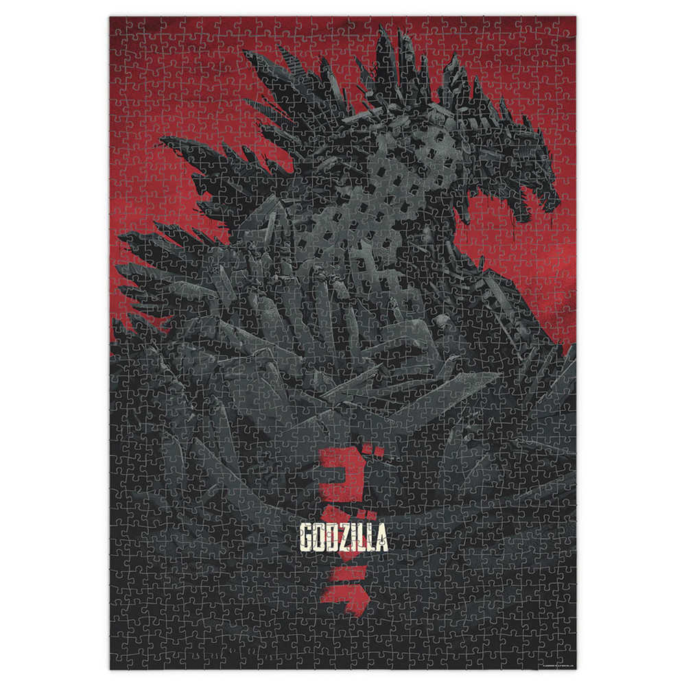 Godzilla By Phantom City Creative 20x28in 1000 Piece Puzzle | L.A. Mood Comics and Games