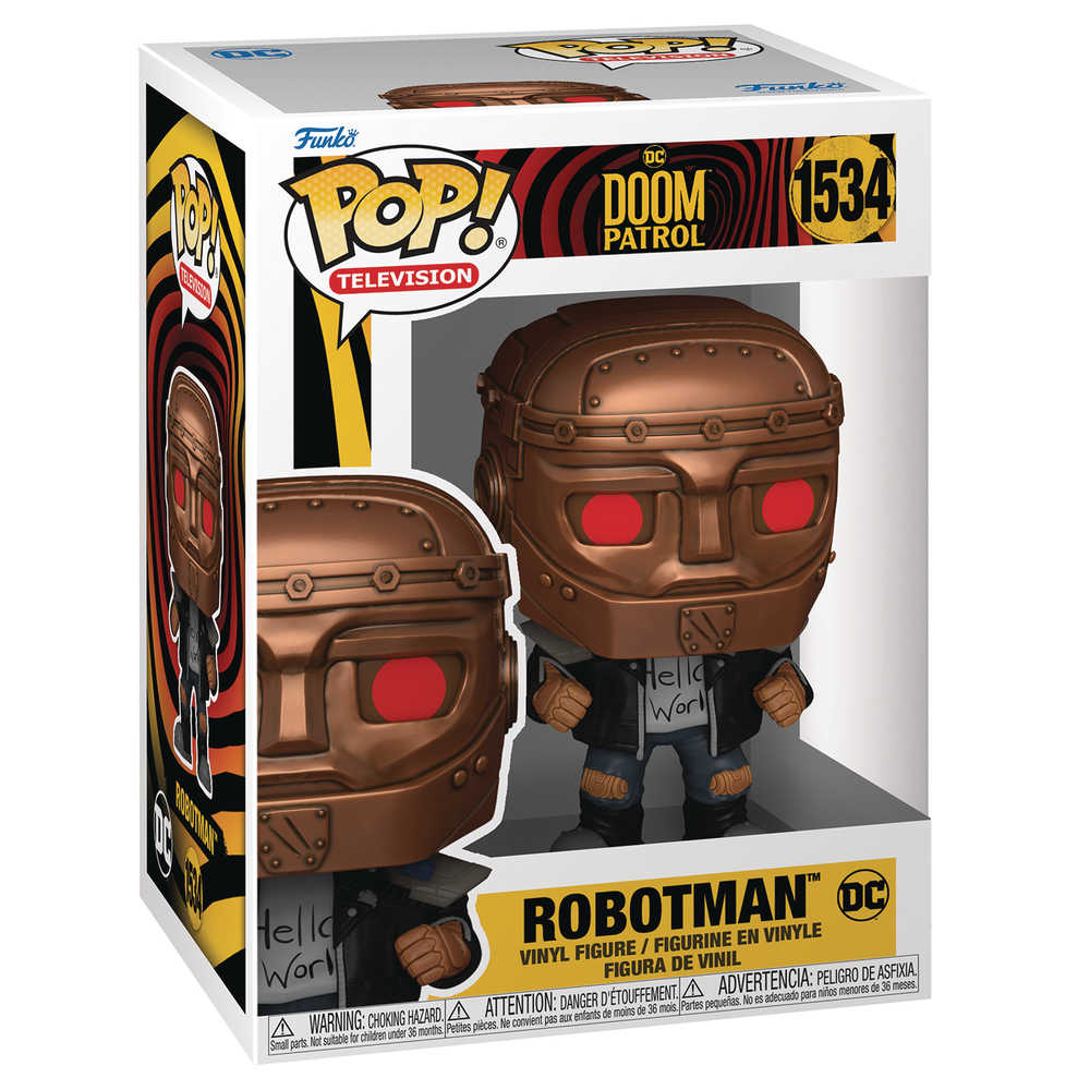 Pop TV Doom Patrol Robotman Vinyl Figure | L.A. Mood Comics and Games