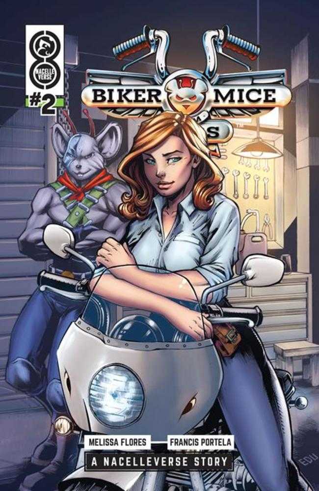 Biker Mice From Mars #2 (Of 3) Cover C Edu Souza & Ben Hunzeker Variant | L.A. Mood Comics and Games