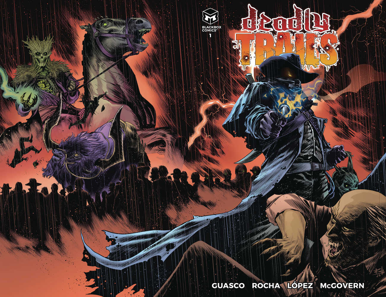 Deadly Trails #1 (Of 5) Cover A Rocha | L.A. Mood Comics and Games