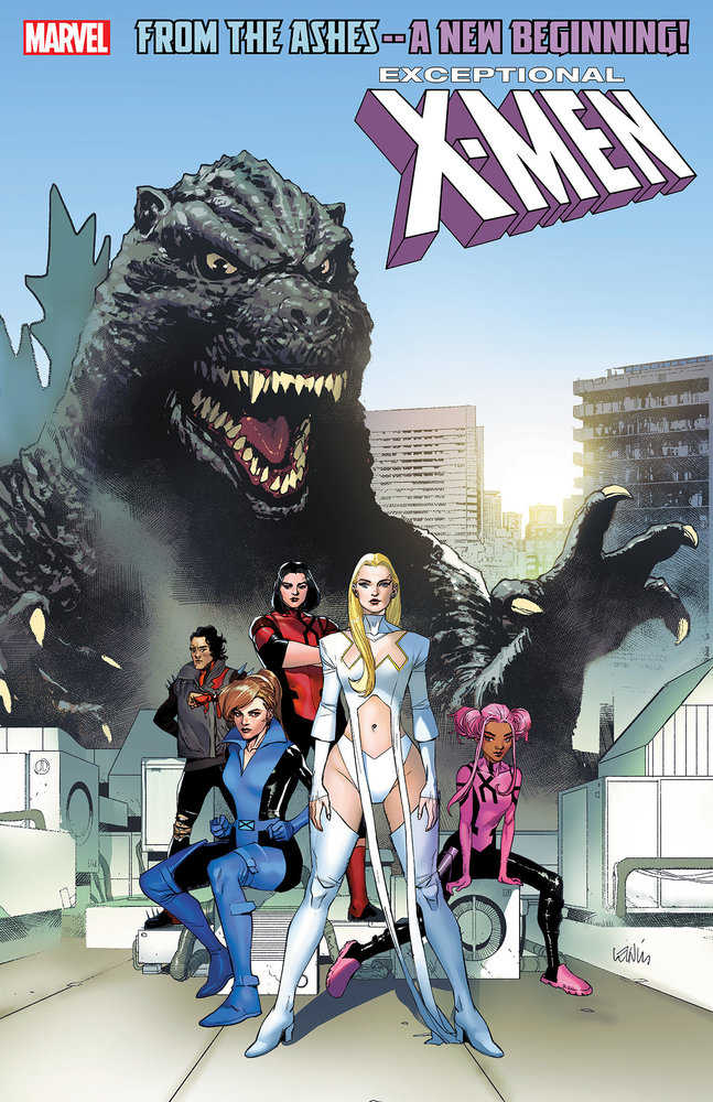 Exceptional X-Men #1 Leinil Yu Godzilla Variant | L.A. Mood Comics and Games