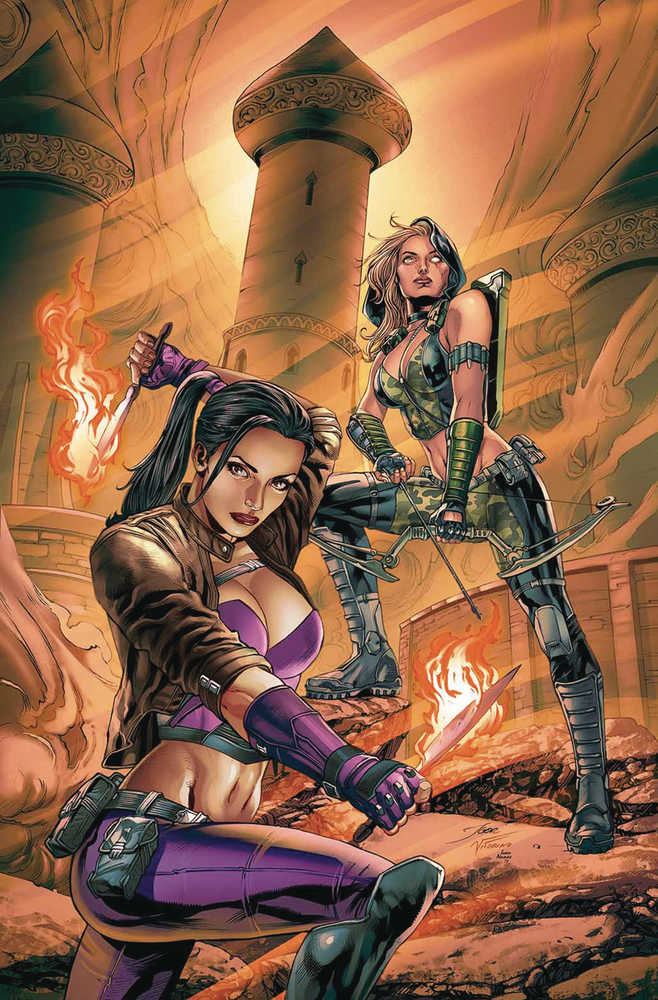 Fairy Tale Team-Up Robyn Hood & Jasmine Cover B Vitorino | L.A. Mood Comics and Games