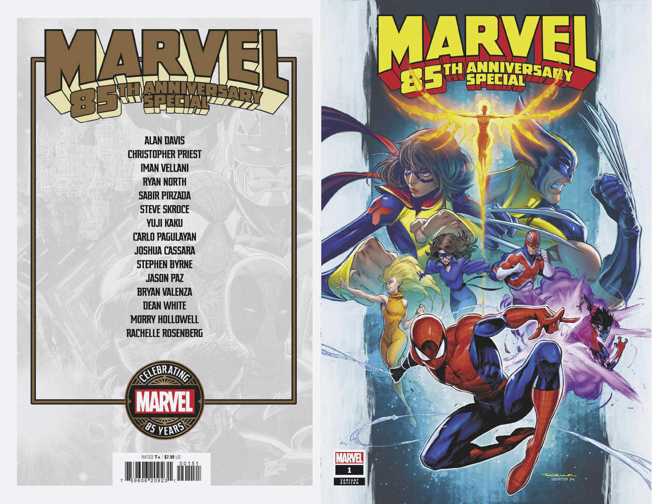 Marvel 85th Anniversary Special #1 Iban Coello Variant | L.A. Mood Comics and Games