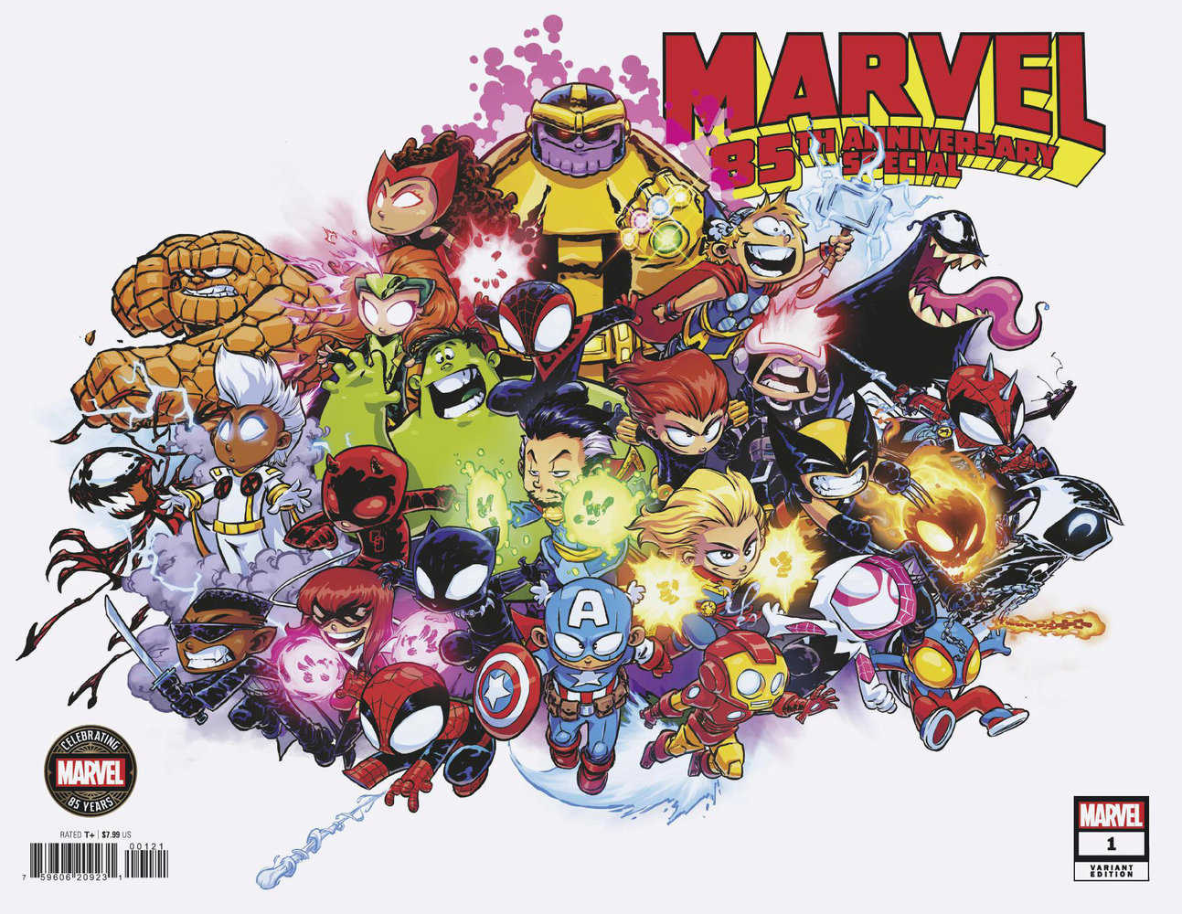 Marvel 85th Anniversary Special #1 Skottie Young Wraparound Variant | L.A. Mood Comics and Games