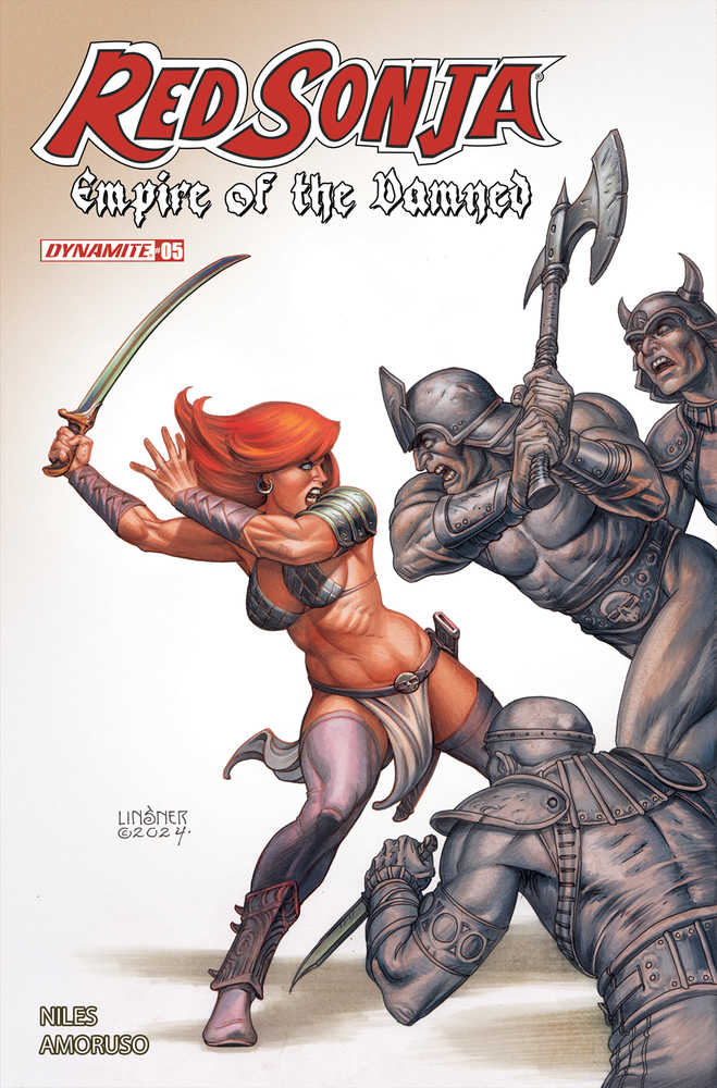 Red Sonja Empire Damned #5 Cover B Linsner | L.A. Mood Comics and Games