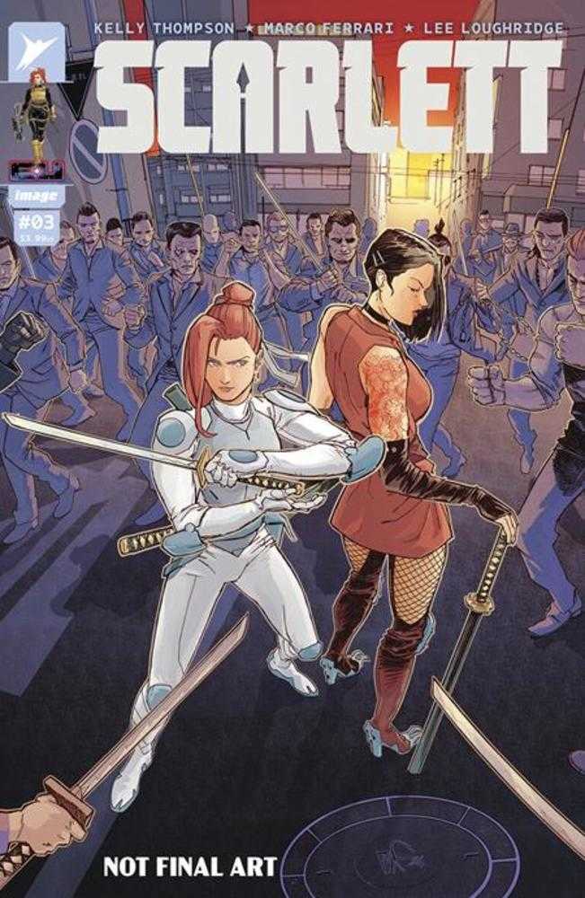 Scarlett #3 (Of 5) Cover A Marco Ferrari & Lee Loughridge | L.A. Mood Comics and Games