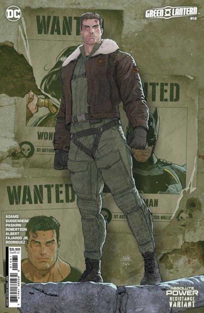 Green Lantern #14 Cover D Mikel Janin Resistance Card Stock Variant (Absolute Power) | L.A. Mood Comics and Games