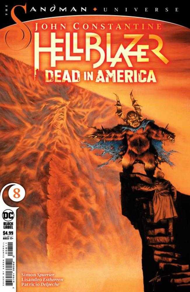 John Constantine Hellblazer Dead In America #8 (Of 11) Cover A Aaron Campbell (Mature) | L.A. Mood Comics and Games