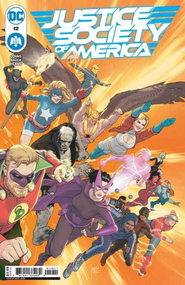 Justice Society Of America #12 (Of 12) Cover A Mikel Janin | L.A. Mood Comics and Games