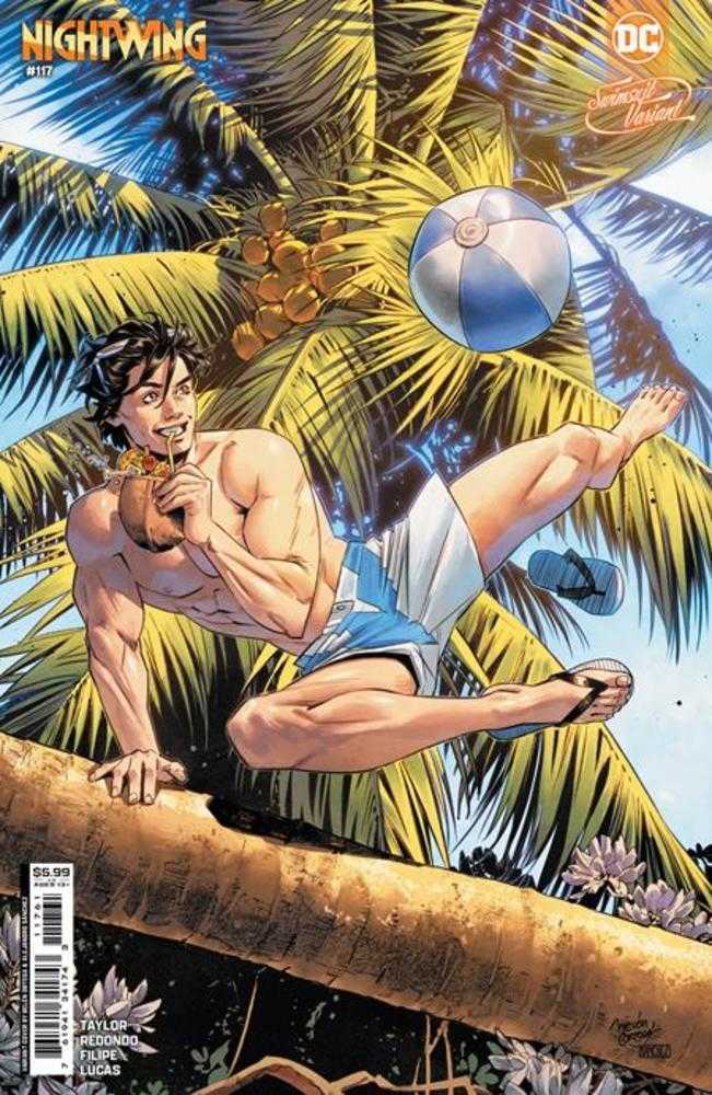 Nightwing #117 Cover E Belen Ortega Swimsuit Card Stock Variant | L.A. Mood Comics and Games