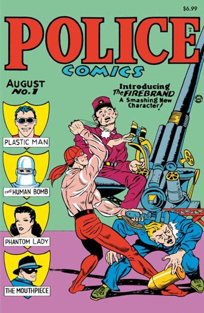 Police Comics #1 Facsimile Edition | L.A. Mood Comics and Games