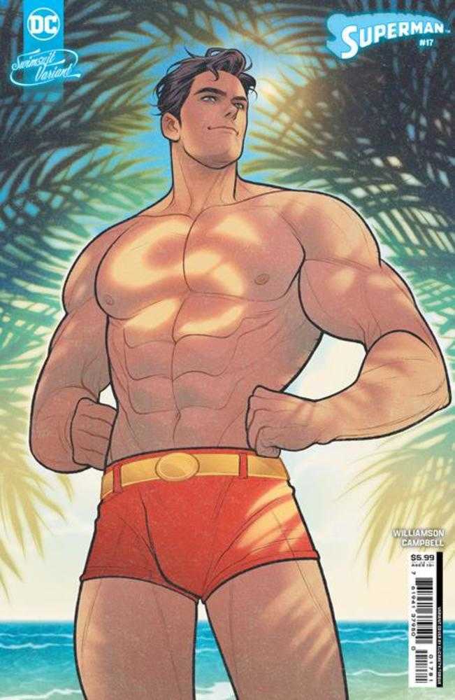 Superman #17 Cover F Elizabeth Torque Swimsuit Card Stock Variant (Absolute Power) | L.A. Mood Comics and Games