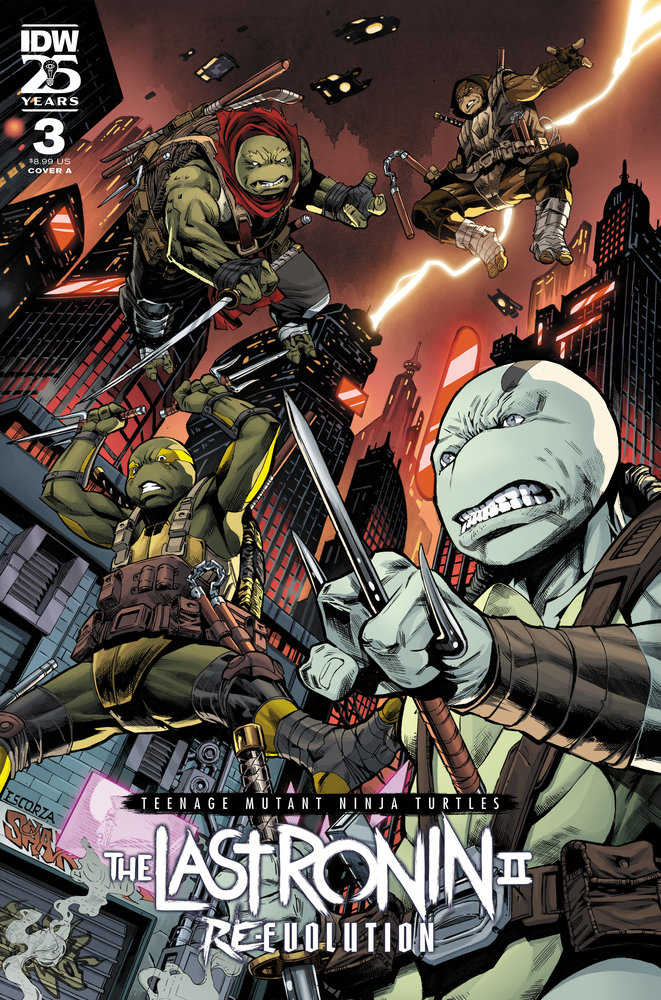 Teenage Mutant Ninja Turtles The Last Ronin II Re Evolution #3 Cover A Escorzas (Mature) | L.A. Mood Comics and Games