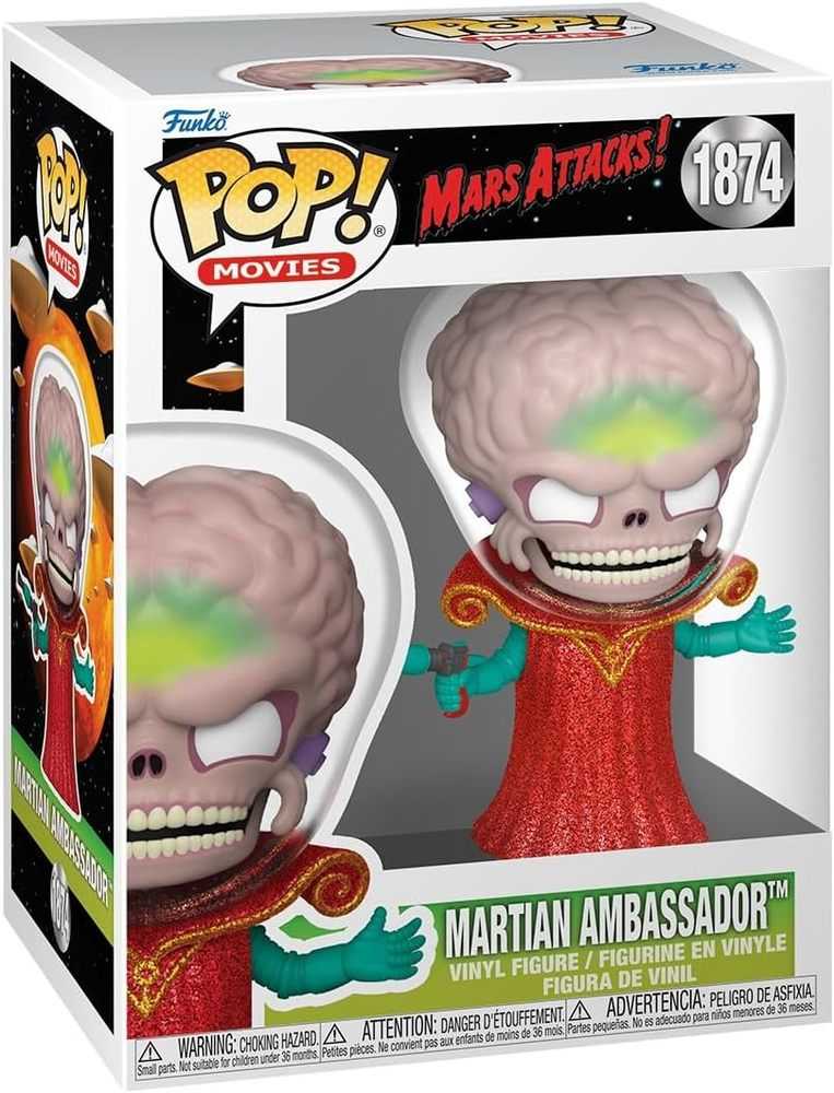 Pop Movies Mars Attacks Alien Leader Figure | L.A. Mood Comics and Games