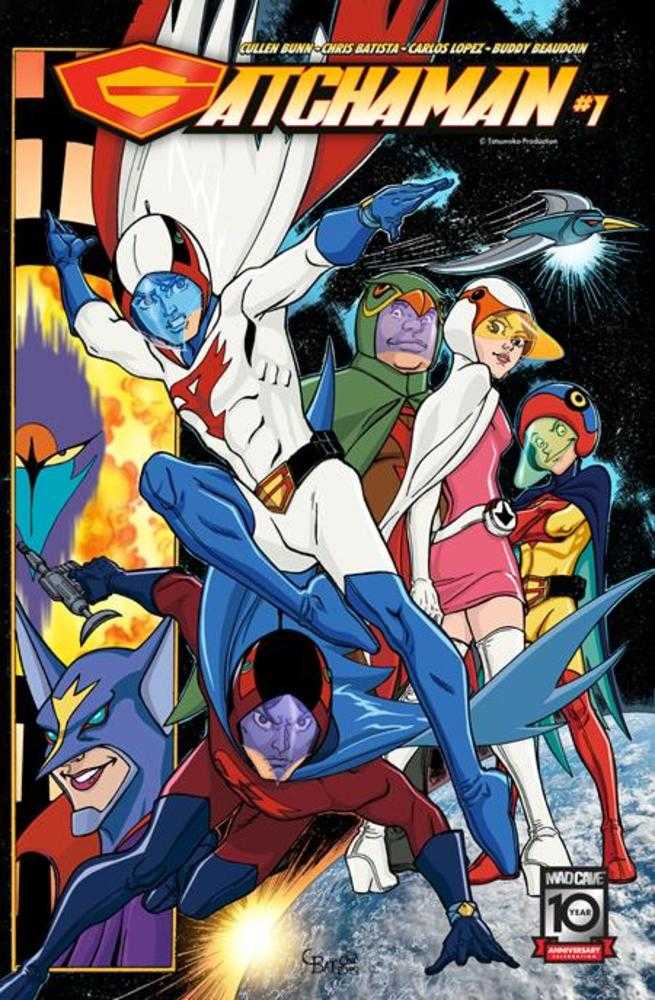 Gatchaman #1 2nd Print | L.A. Mood Comics and Games