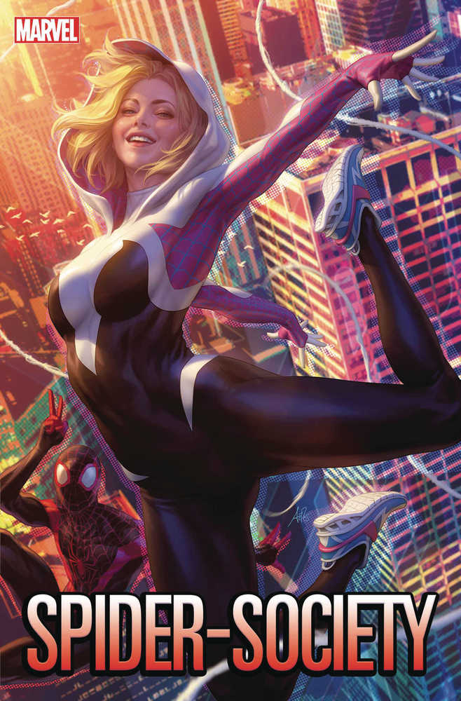 Df Spider-Society #1 Artgerm Spider-Gwen Variant Segura Signed | L.A. Mood Comics and Games