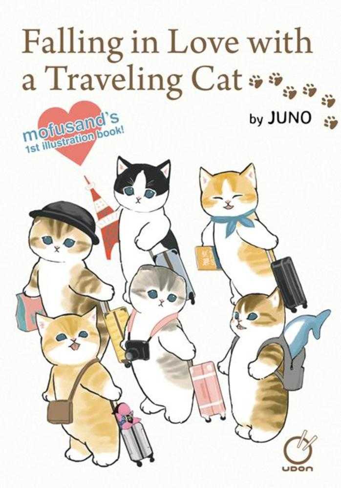 Falling In Love With A Traveling Cat Mofusands 1 St Illustration Book TPB Previously Offered Thru Diamond | L.A. Mood Comics and Games