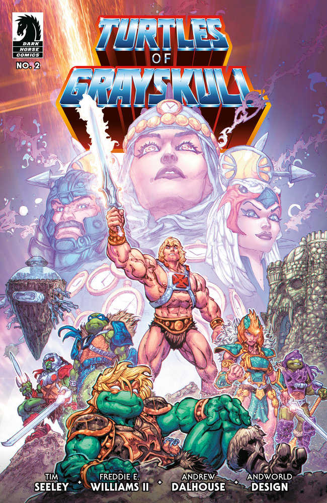 Masters Of Universe Teenage Mutant Ninja Turtles Turtles Of Grayskull #2 Cover A Willi | L.A. Mood Comics and Games