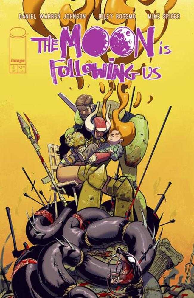 The Moon Is Following Us #1 (Of 10) Cover A Riley Rossmo & Mike Spicer | L.A. Mood Comics and Games