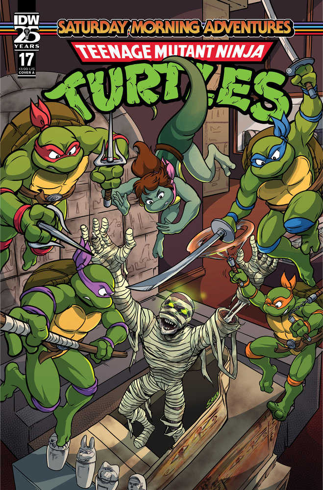 Teenage Mutant Ninja Turtles: Saturday Morning Adventures #17 Cover A (Myer) | L.A. Mood Comics and Games