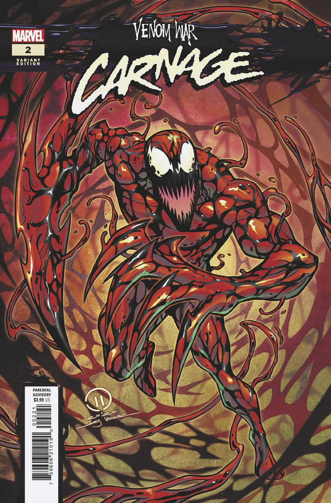 Venom War: Carnage #2 Joey Vazquez Variant [Vw] | L.A. Mood Comics and Games
