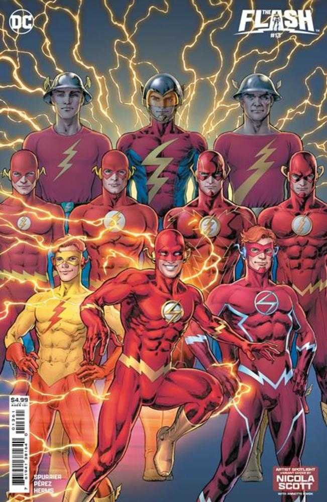 Flash #13 Cover D Nicola Scott Artist Spotlight Card Stock Variant | L.A. Mood Comics and Games