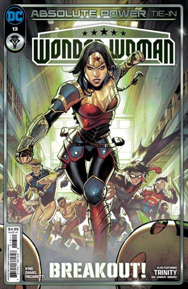 Wonder Woman #13 Cover A Tony S Daniel (Absolute Power) | L.A. Mood Comics and Games