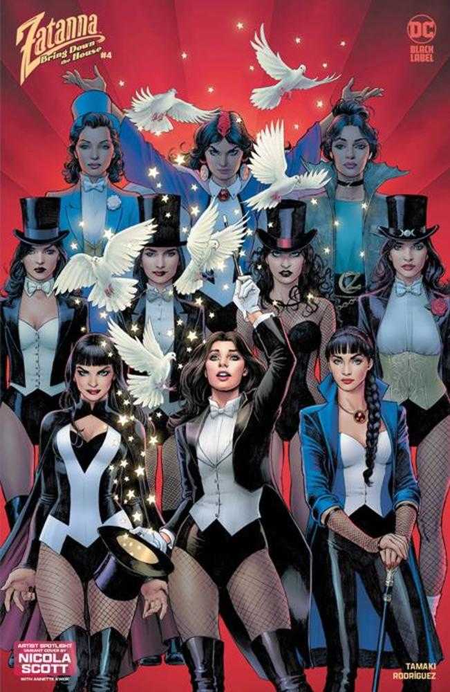 Zatanna Bring Down The House #4 (Of 5) Cover D Nicola Scott Artist Spotlight Variant (Mature) | L.A. Mood Comics and Games