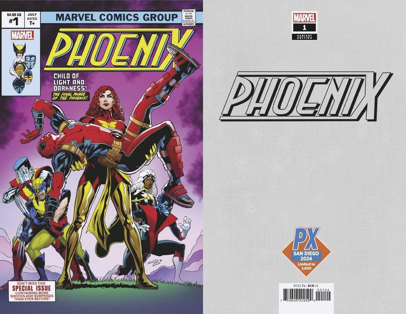 SDCC 2024 Phoenix #1 Will Sliney Previews Exclusive Variant Edition | L.A. Mood Comics and Games