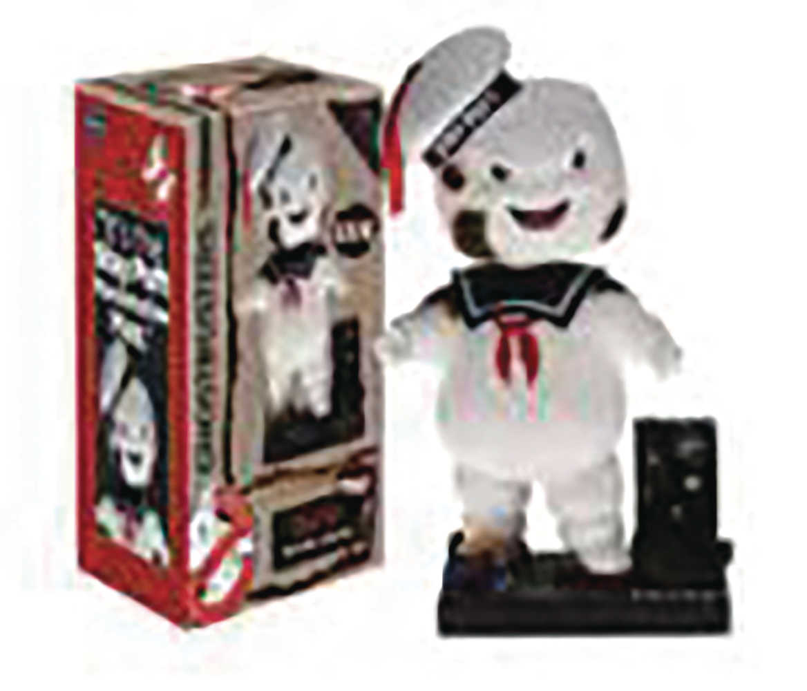 Ghostbusters Classic Stay Puft Scorched Bobble Head | L.A. Mood Comics and Games