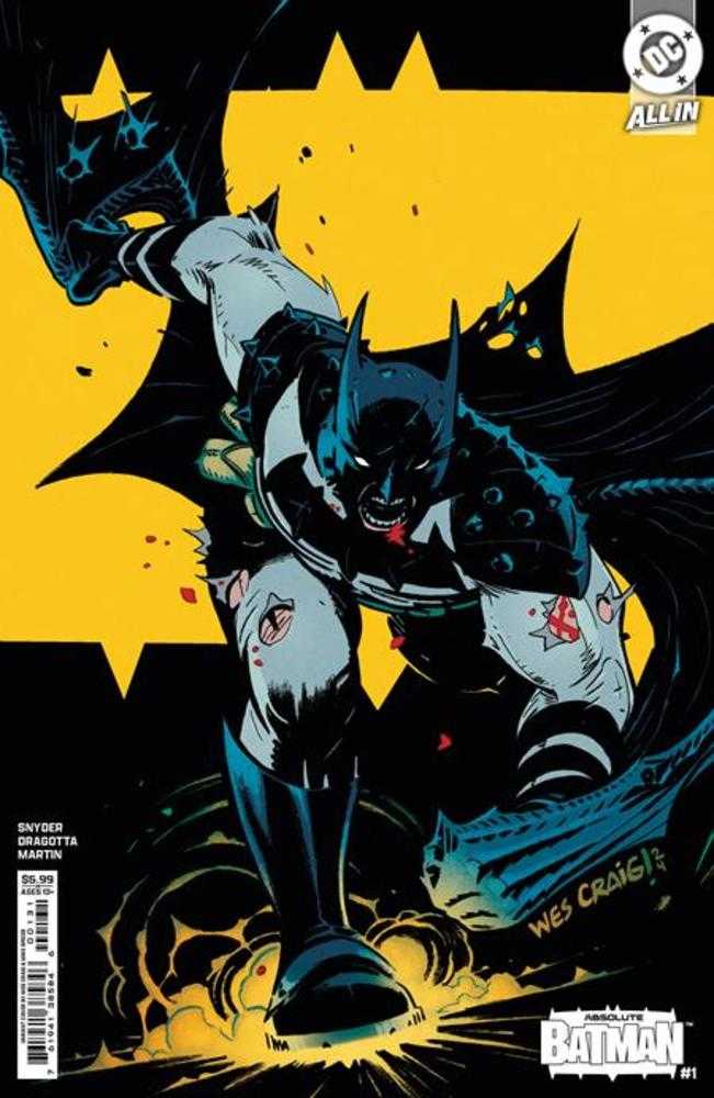 Absolute Batman #1 Cover B Wes Craig Card Stock Variant | L.A. Mood Comics and Games