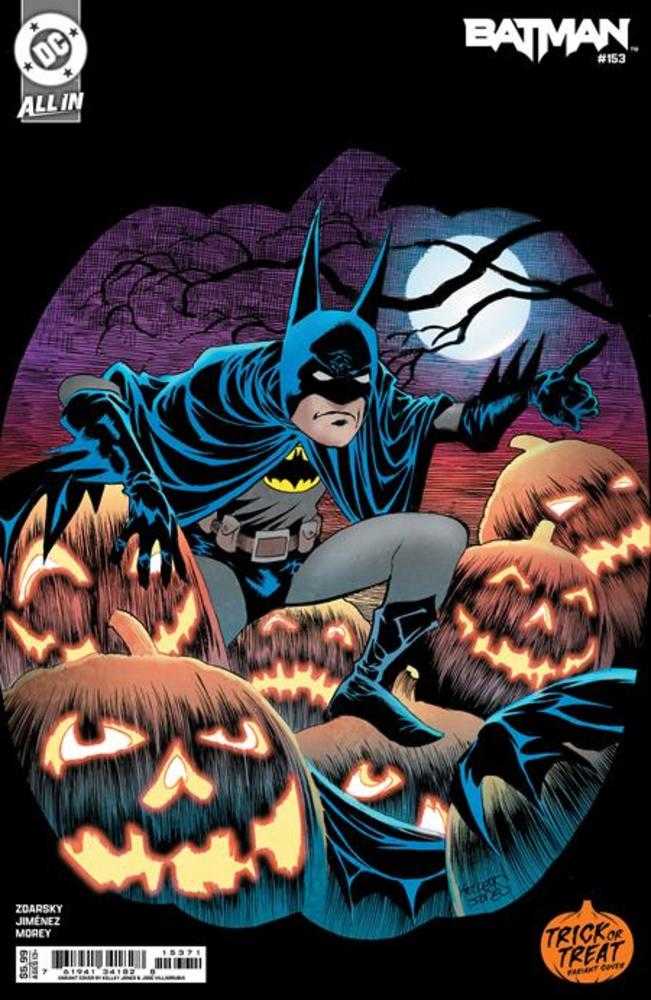 Batman #153 Cover D Kelley Jones Trick Or Treat Card Stock Variant | L.A. Mood Comics and Games