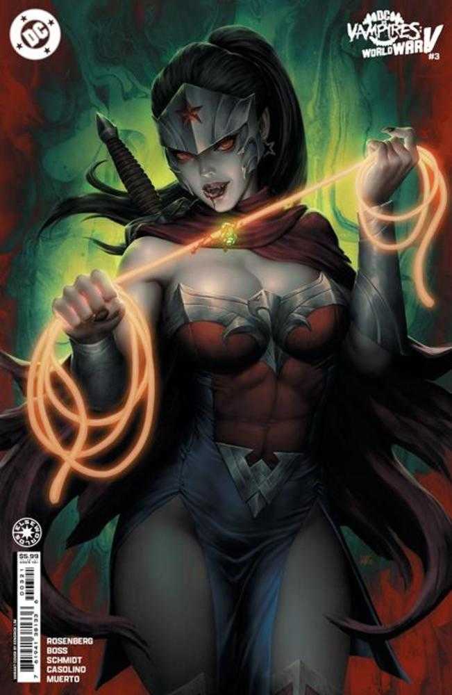 DC vs Vampires World War V #3 (Of 12) Cover B Kendrick Kunkka Lim Card Stock Variant | L.A. Mood Comics and Games