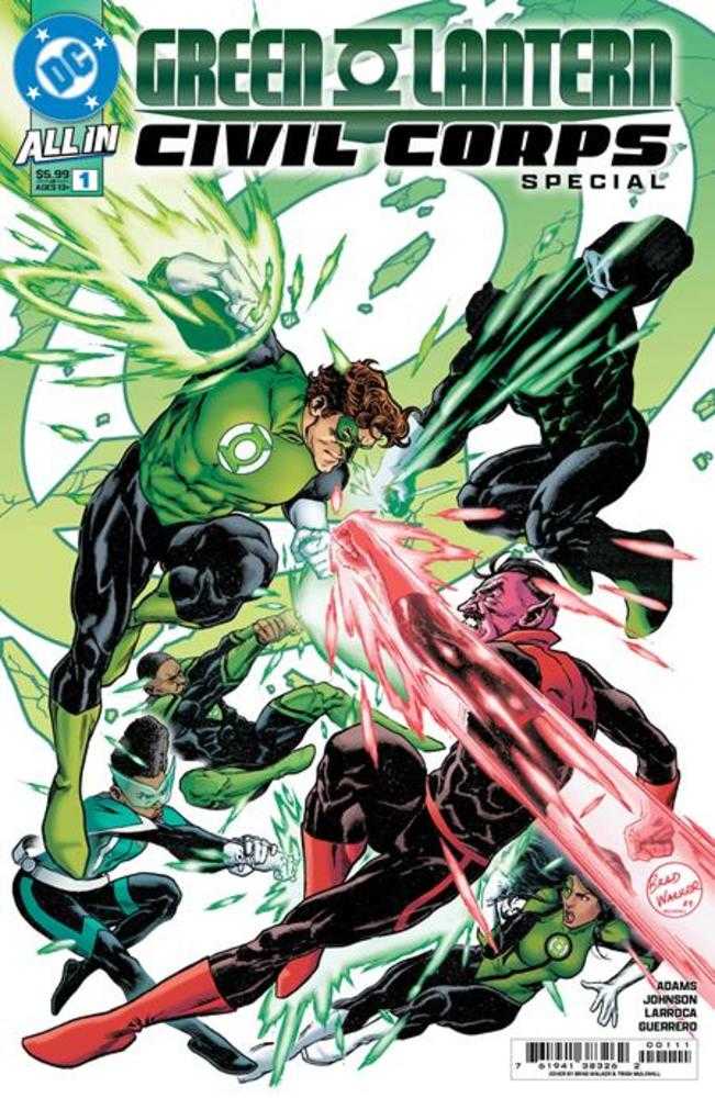 Green Lantern Civil Corps Special #1 (One Shot) Cover A Brad Walker | L.A. Mood Comics and Games