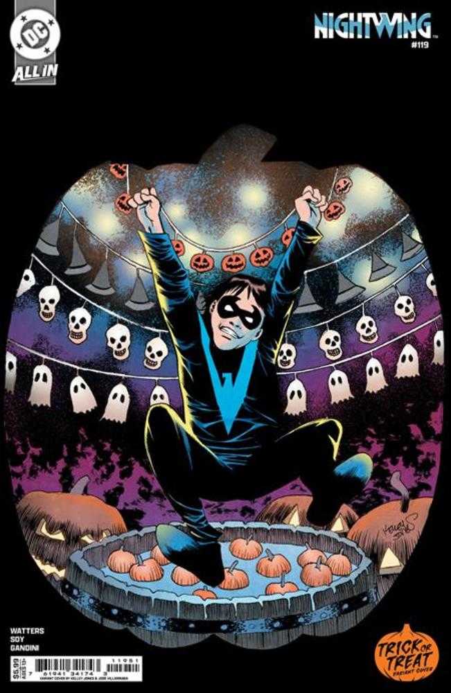 Nightwing #119 Cover D Kelley Jones Trick Or Treat Card Stock Variant | L.A. Mood Comics and Games