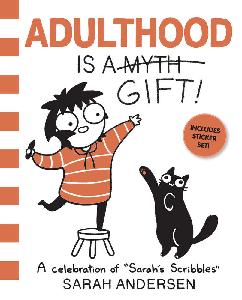 Adulthood Is Gift Celebration Of Sarahs Scribbles Softcover | L.A. Mood Comics and Games