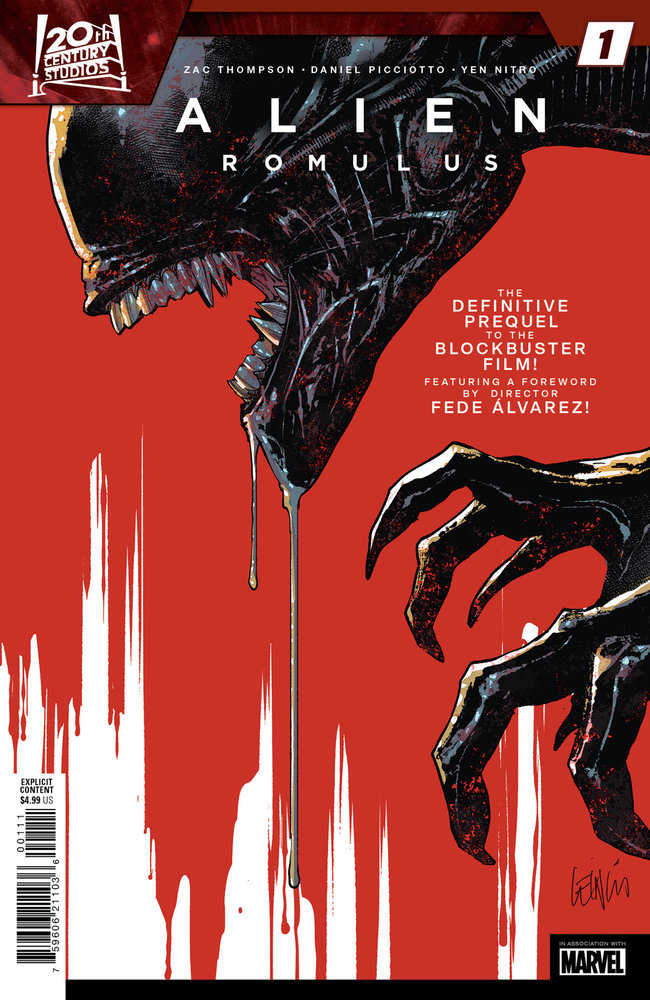 Alien: Romulus #1 | L.A. Mood Comics and Games