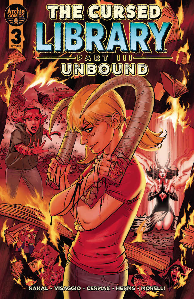 Cursed Library Unbound Cover A Craig Cermak | L.A. Mood Comics and Games