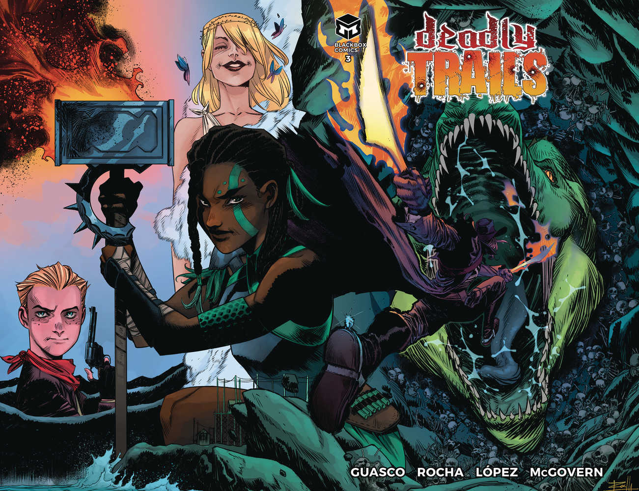 Deadly Trails #3 (Of 5) Cover A Rocha | L.A. Mood Comics and Games