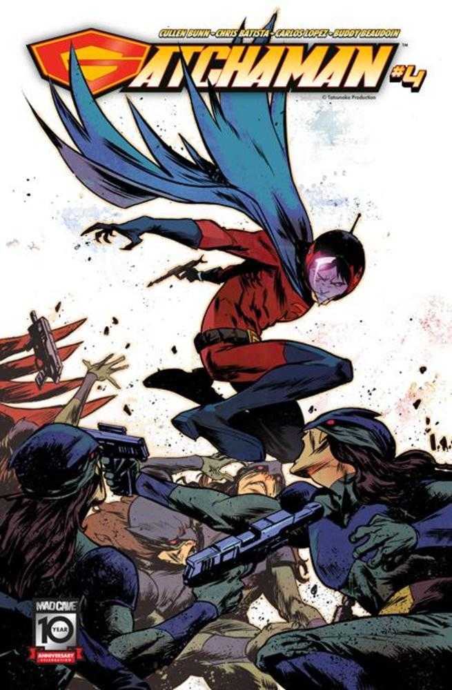 Gatchaman #4 Cover B Sanford Greene Connecting Cover Variant | L.A. Mood Comics and Games