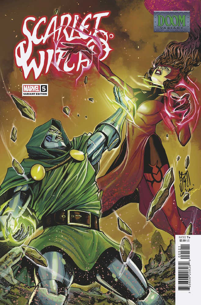 Scarlet Witch #5 Stefano Caselli Doom Variant | L.A. Mood Comics and Games