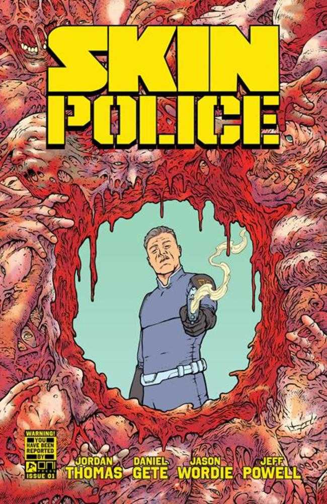 Skin Police #1 (Of 4) Cover A Daniel Gete Jason Wordie (Mature) | L.A. Mood Comics and Games