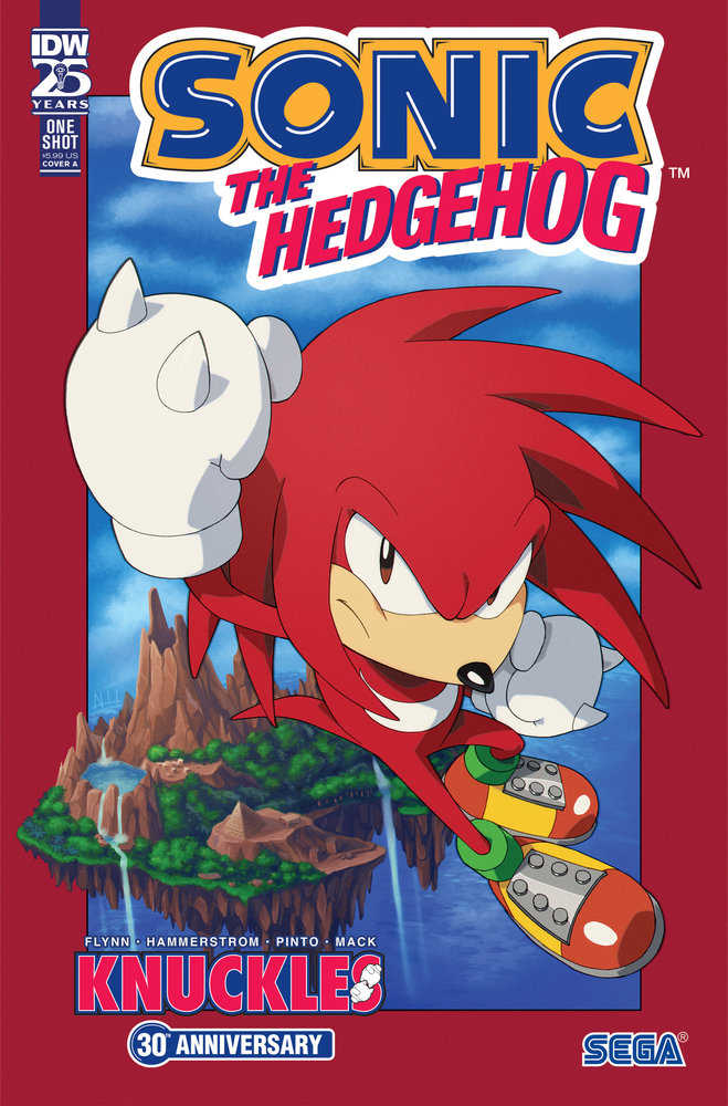 Sonic The Hedgehog Knuckles 30th Annual Special #1 Cover A | L.A. Mood Comics and Games