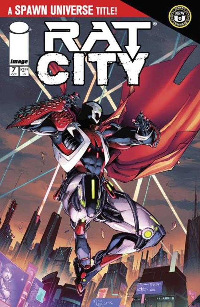 Spawn Rat City #7 Cover A Brett Booth | L.A. Mood Comics and Games