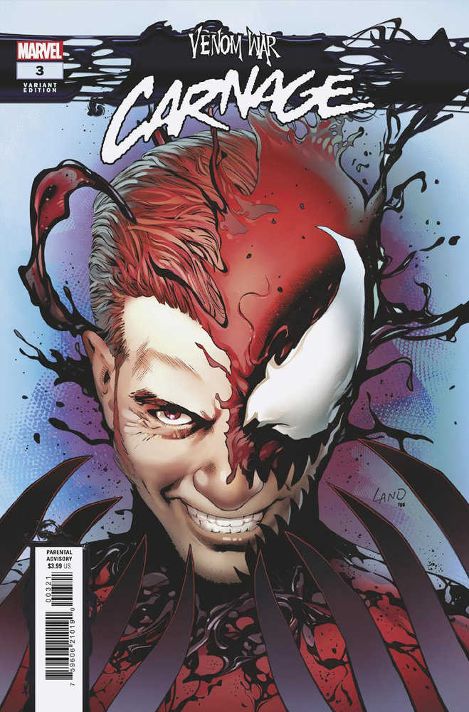 Venom War: Carnage #3 Greg Land Variant [Vw] | L.A. Mood Comics and Games