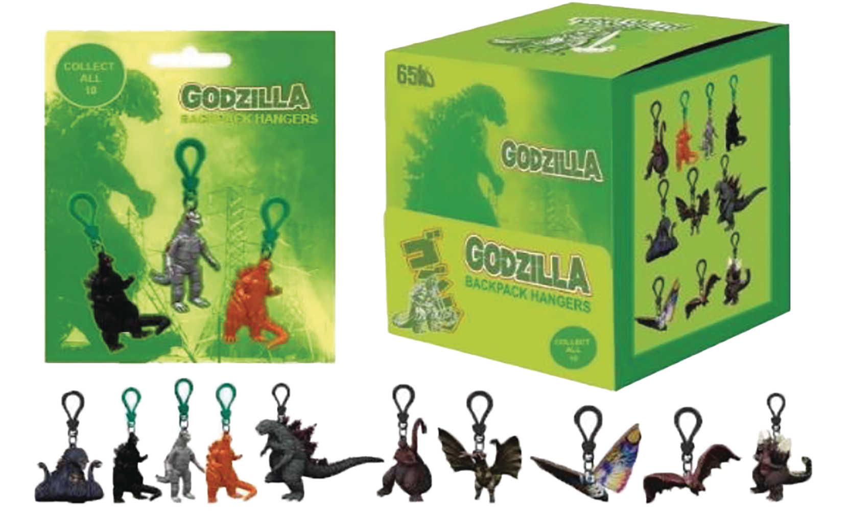 Godzilla Hangers Blind Mystery Box | L.A. Mood Comics and Games