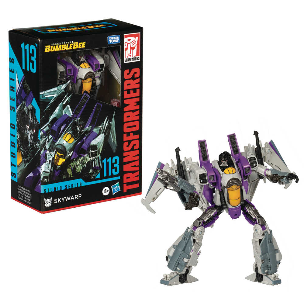 Transformers Studio Ser Bb Voy Skywarp Action Figure | L.A. Mood Comics and Games