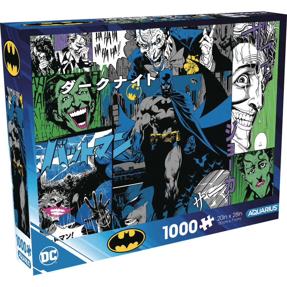 DC Comics Batman Manga 1000 Piece Jigsaw Puzzle | L.A. Mood Comics and Games